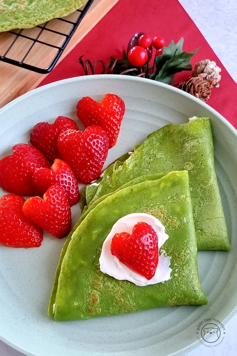 Spinach Crepes