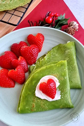 Spinach Crepes