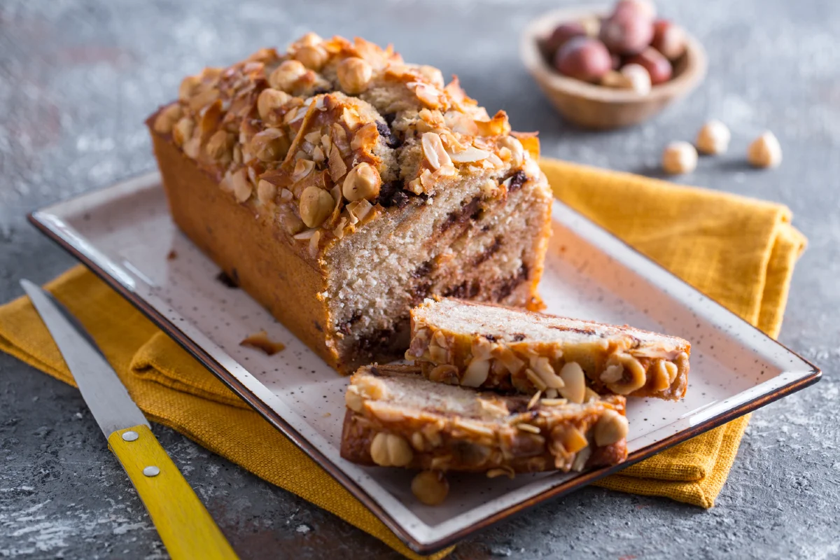 Coconut banana bread