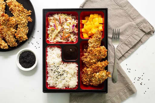 Straccetti di pollo katsu nella friggitrice ad aria