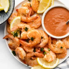 Gamberi al vapore con Old Bay