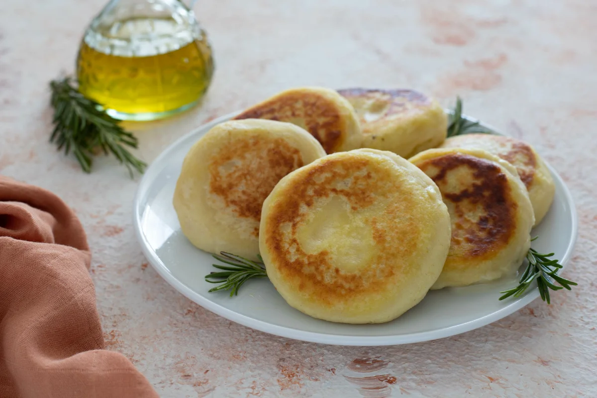 Frittelle di patate ripiene di gorgonzola