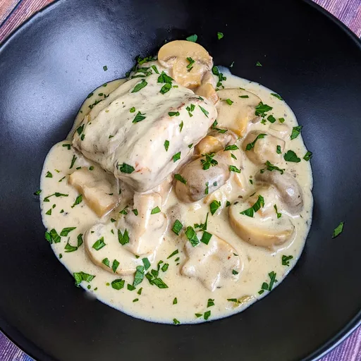 Creamy Turkey Fricassee