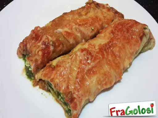 Spinach and ricotta crêpes