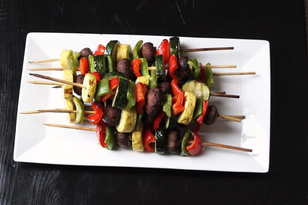 Grilled Vegetable Kabobs