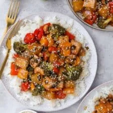 Pineapple Tofu Stir Fry