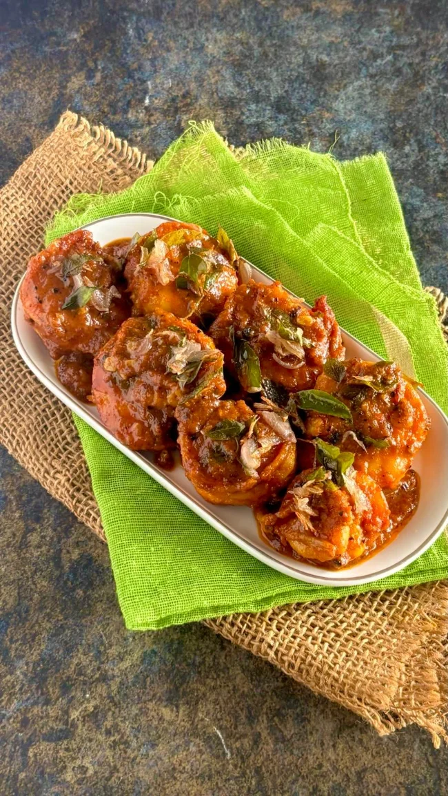 Gamberi fritti alla Kerala