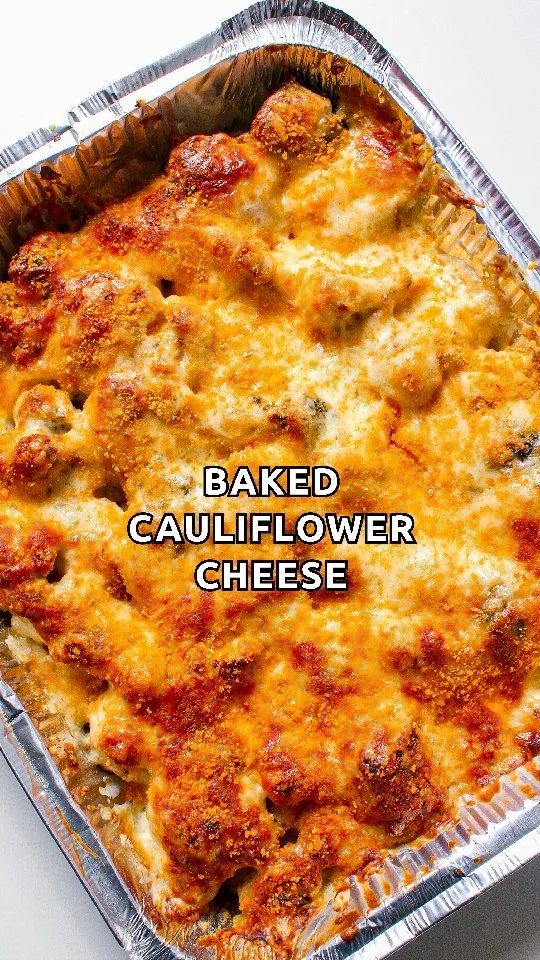 6 Ingredient Cauliflower Cheese