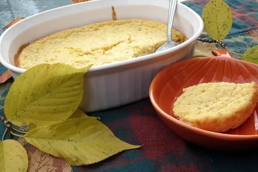 4-Ingredient Dairy-Free Corn Pudding