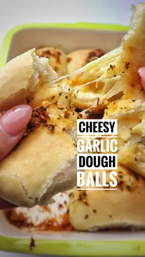 Cheesy Garlic Dough Balls