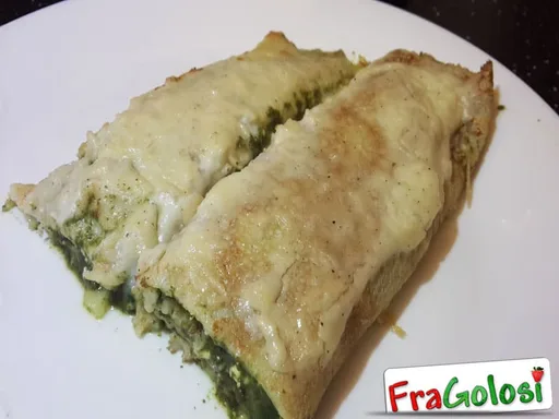 Spinach crêpes