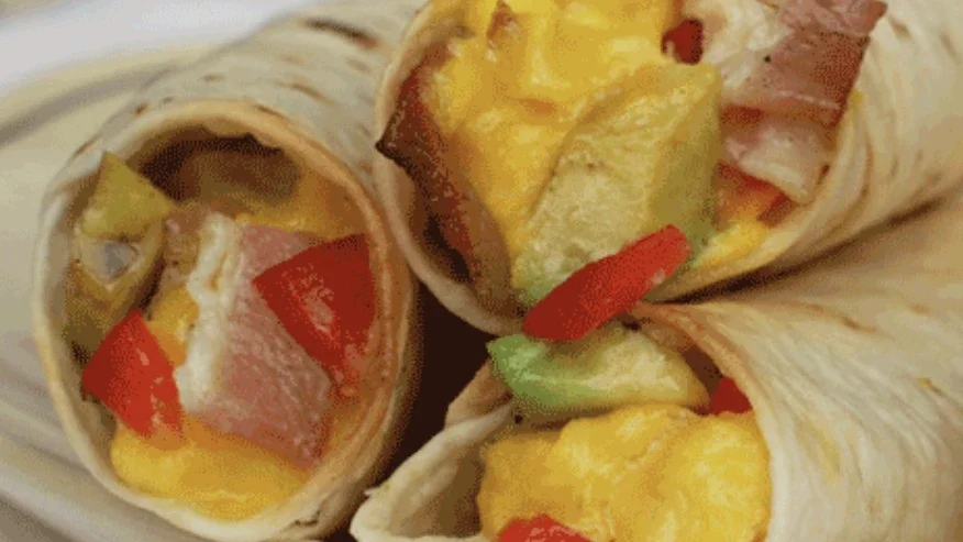 Bacon & Egg Breakfast Taquitos