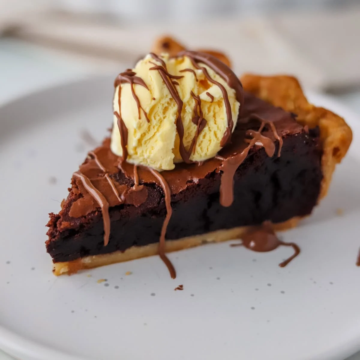 Tarta de brownie sin gluten