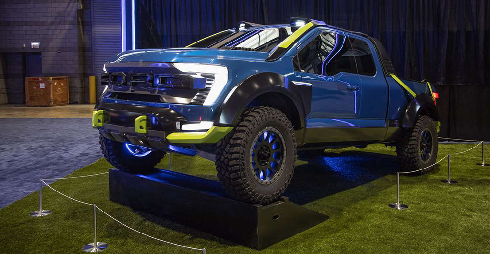 Ford បានដាក់បង្ហាញរថយន្ត F-150 Rocket League Edition