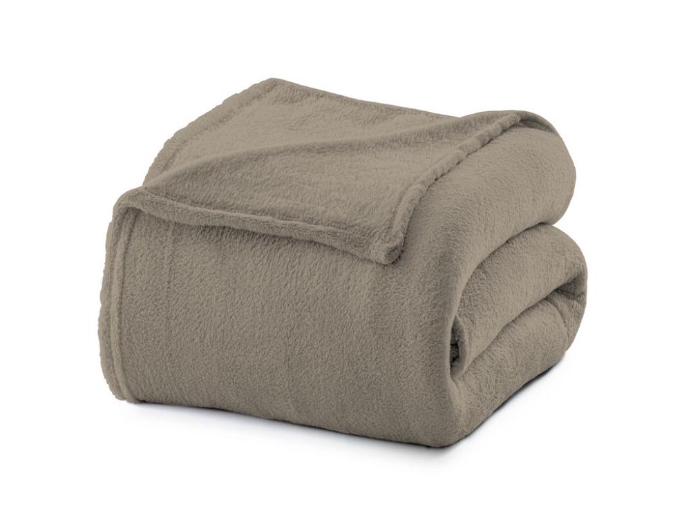 Cobertor Mic. Liso 180g M2 Nac Queen 220x240 Sortido