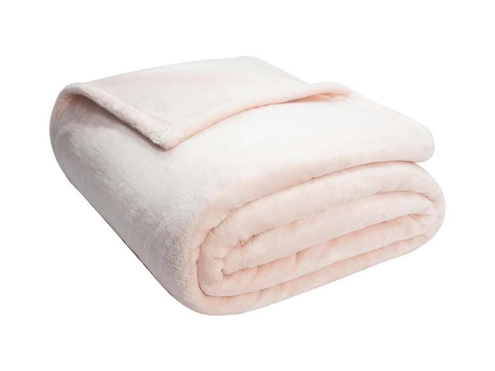 Cobertor Velour 300g M2 Casal 180x220 Rose 12-2901 *FL*