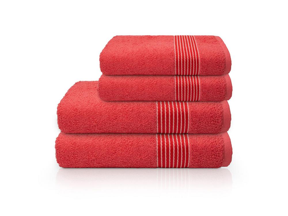 Toalha Duo Por Cor Rosto 45x70cm Vermelho R5026 *FL*