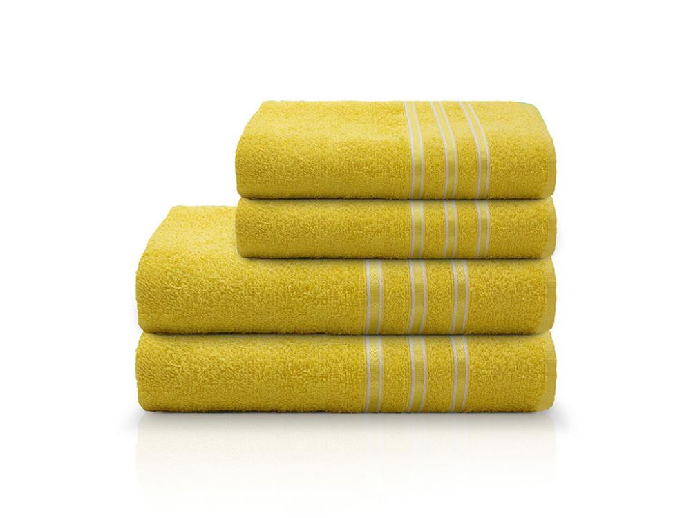 Toalha Festiva Rosto 45x70 Amarelo R1063