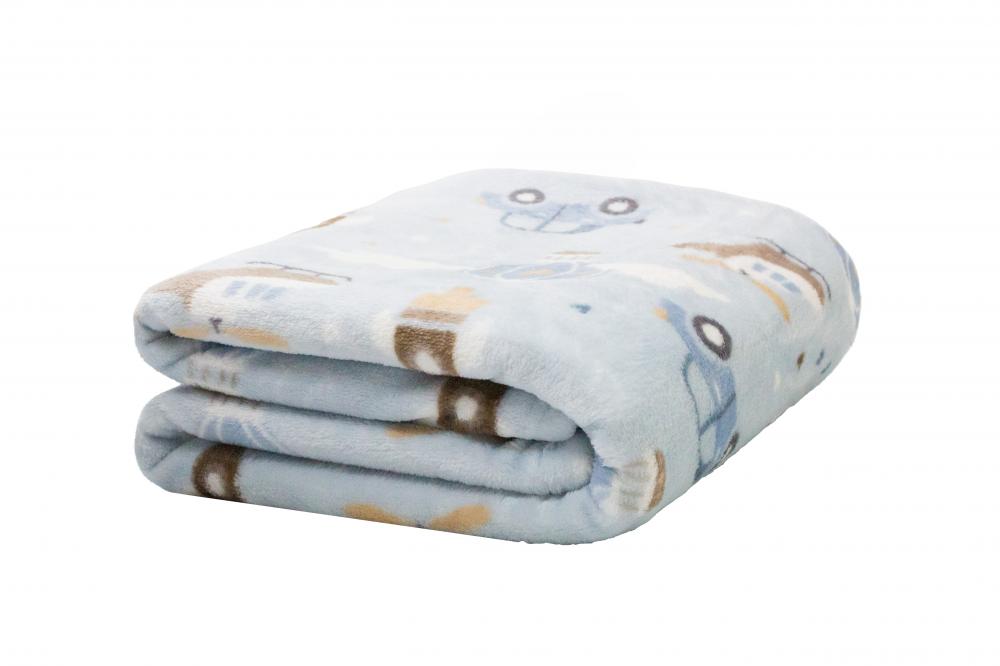 Cobertor Baby Flannel Nac 90x110 Carros