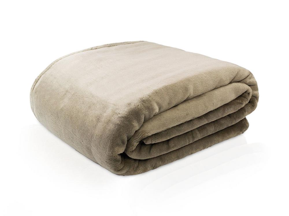 Cobertor Velour 300g M2 Solteiro 150x220 Camurça *FL*
