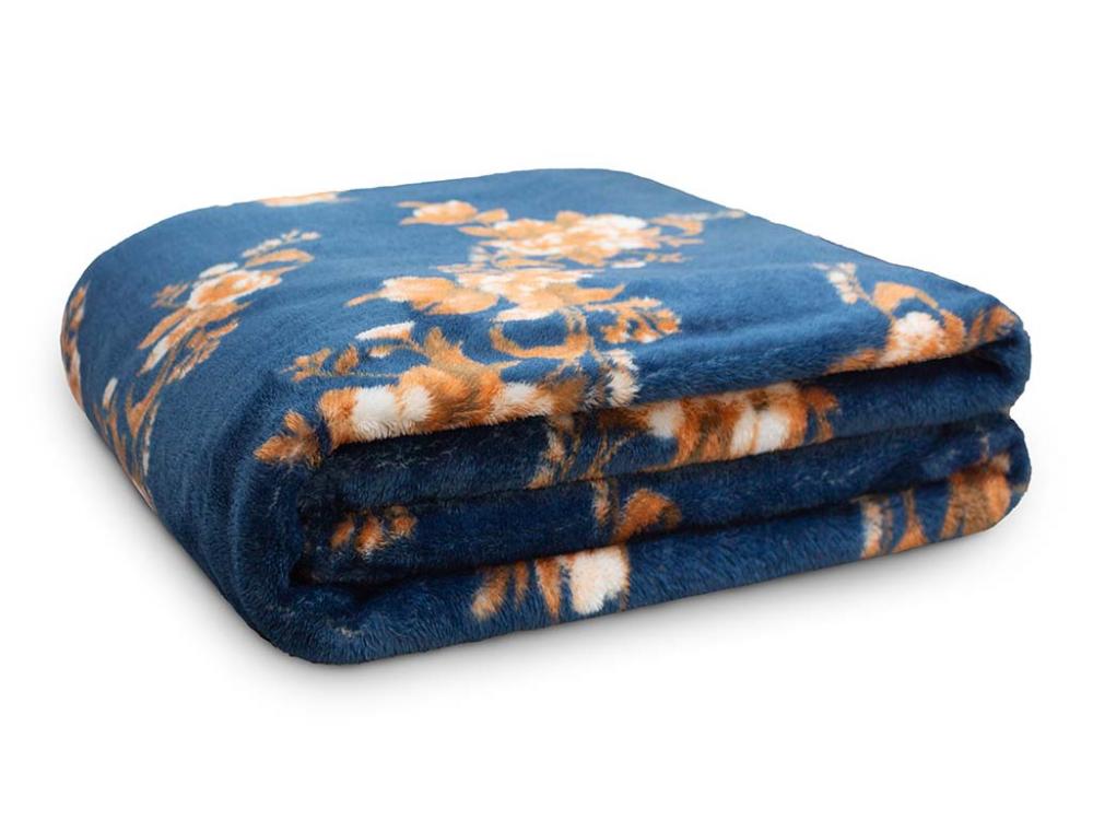 Cobertor Maxy Plush Floral Casal 180x220 Sortido *FL*