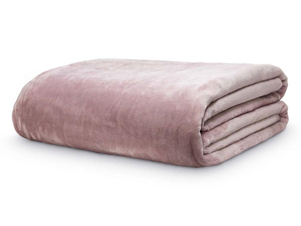 Cobertor Velour 300g M2 Casal 180x220 Rosé 15-1607