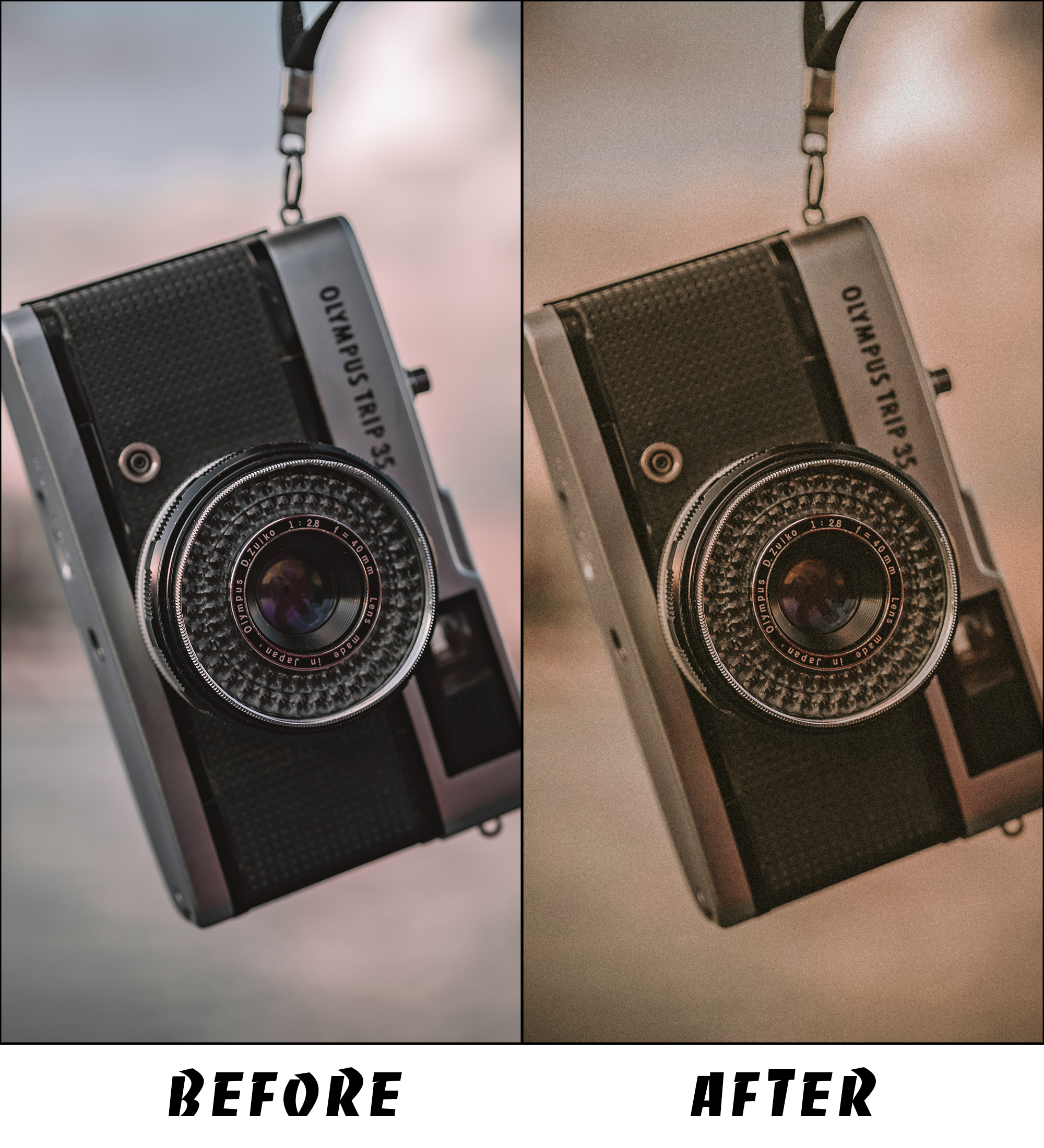 chia sẻ preset mau film 35mm