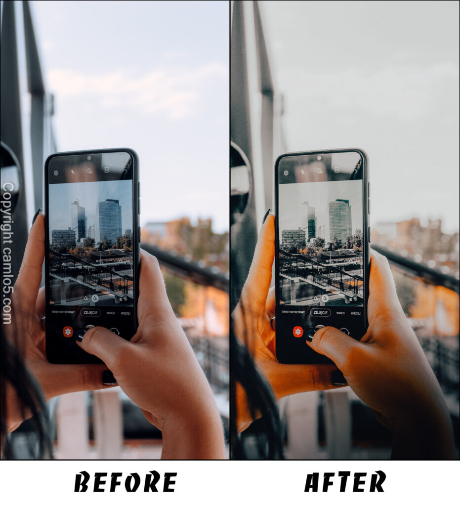 preset mau film co dien