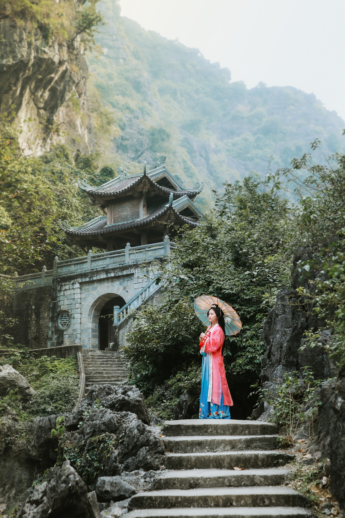 Chỗ này là thung lũng gì đó mua vé vào 50k tại Ninh Bình
