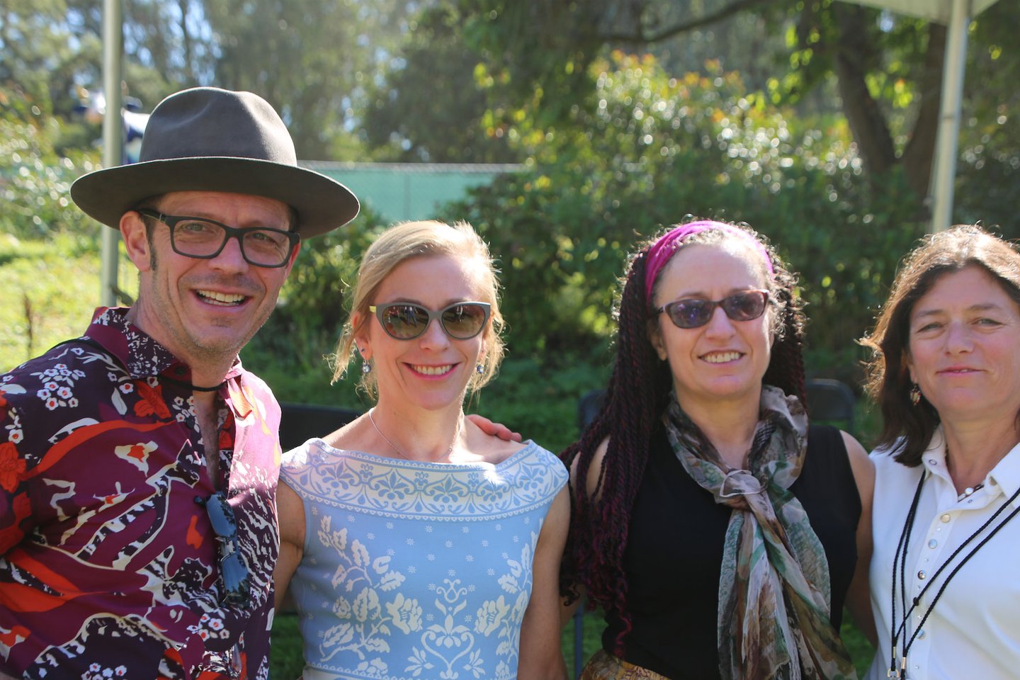 Photo of the Hellman siblings (Marco ’83, Judith ’84, Frances, and Patricia Hellman Gibbs), by Michael Riley