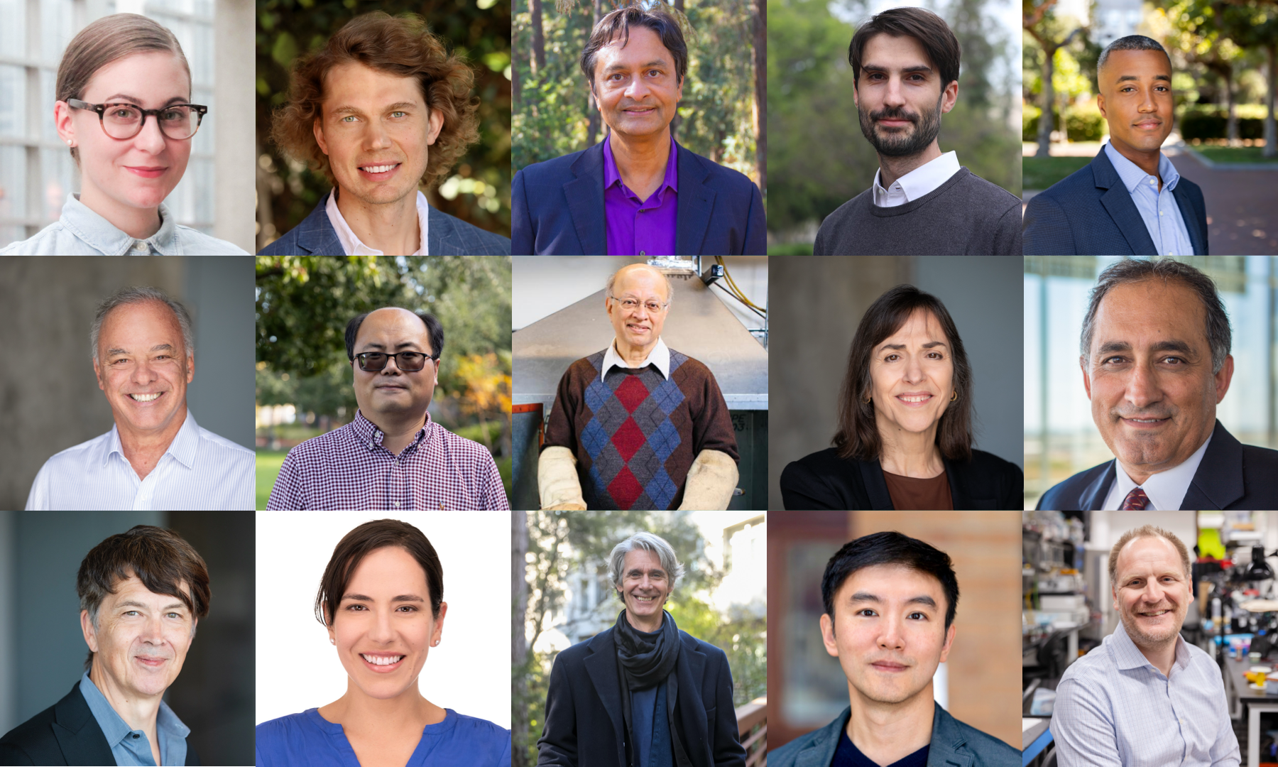 Current faculty recipients of AIC-Bakar Fellows and CITRIS-CDSS Innovation Fellowship and AIC Awards