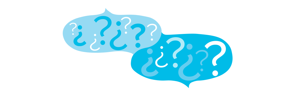 Illustration of question marks