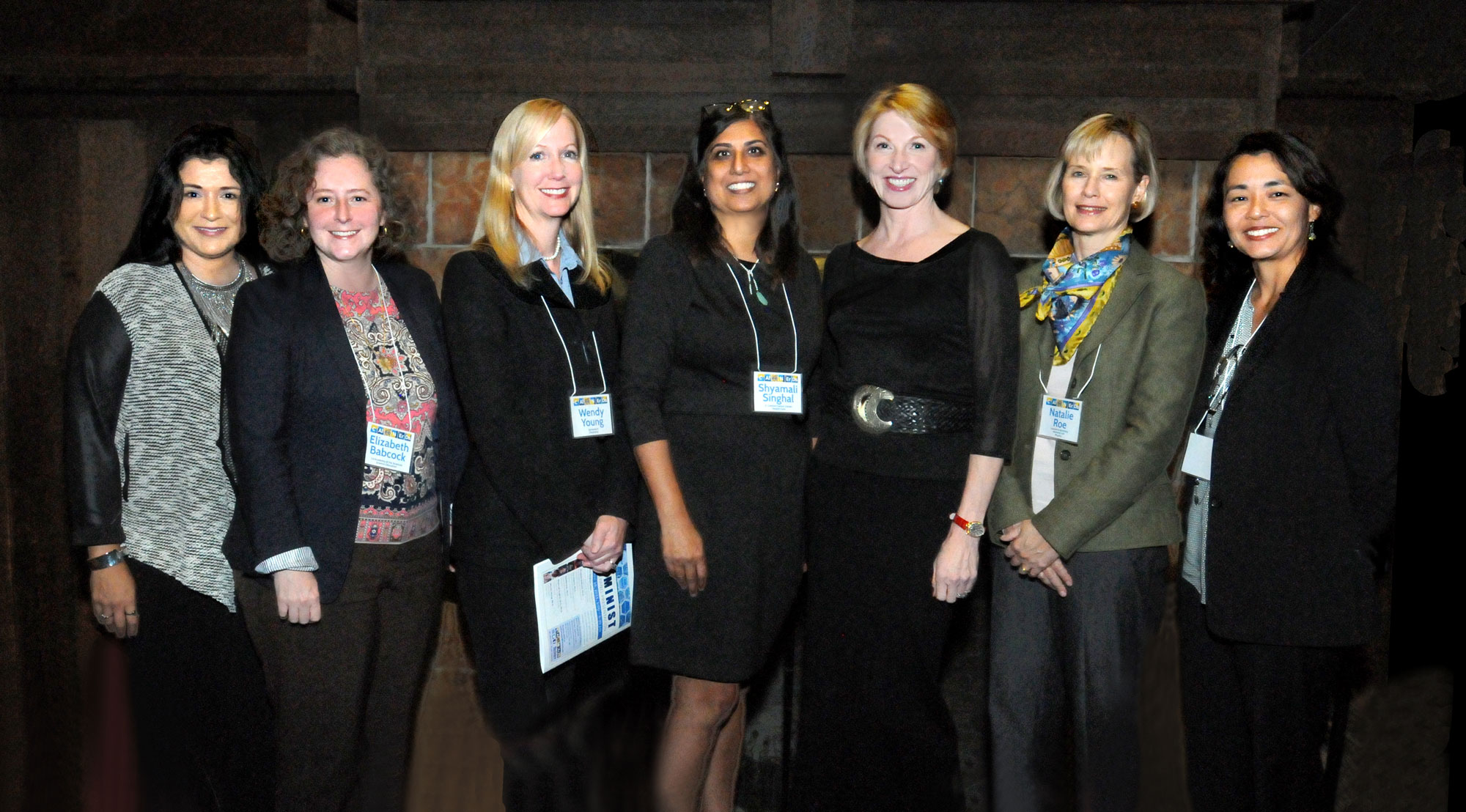 Photo of seven women who serve as mentors.