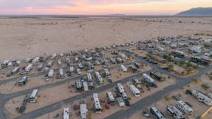 Blu-In RV Park campground near Borrego Springs, California