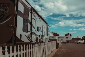 Earl Warren Showgrounds RV Park campground near Santa Barbara, California
