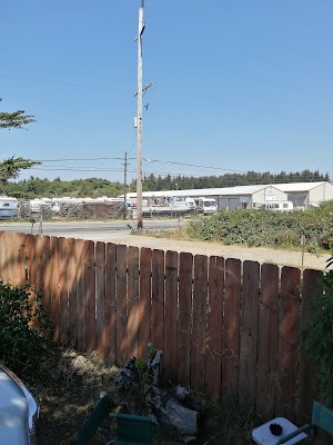 Sunset Harbor RV Park campground near Crescent City, California