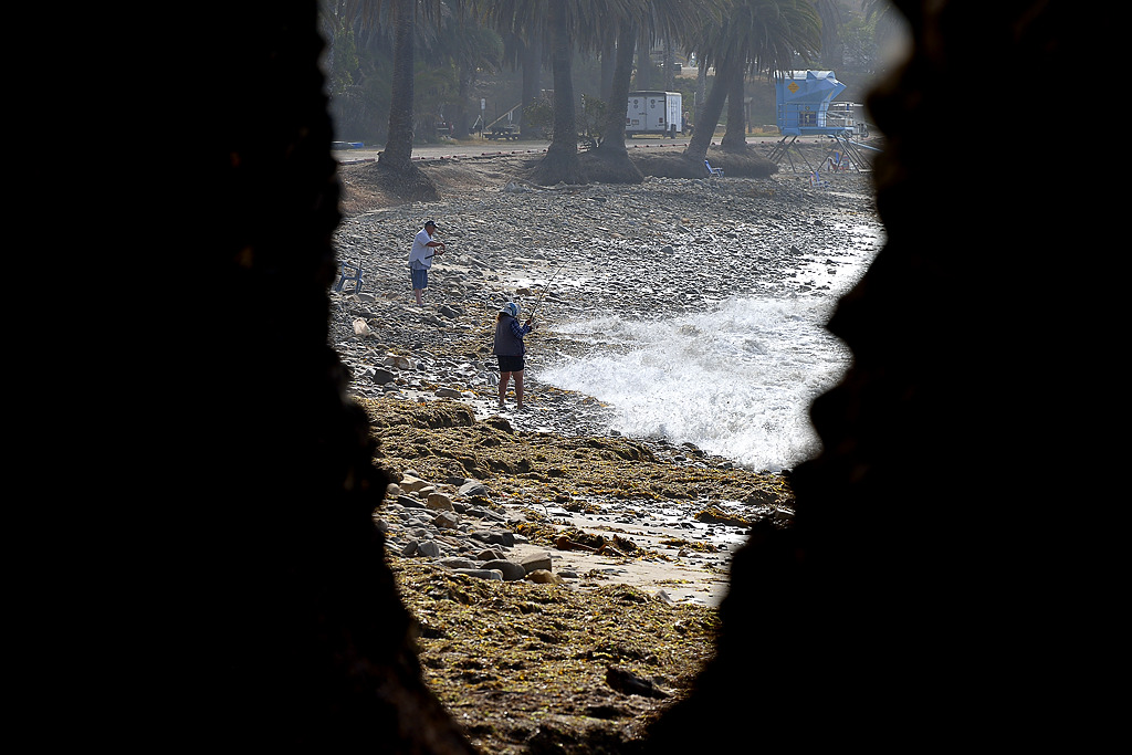 Group Camping Area campground at Refugio SB, California