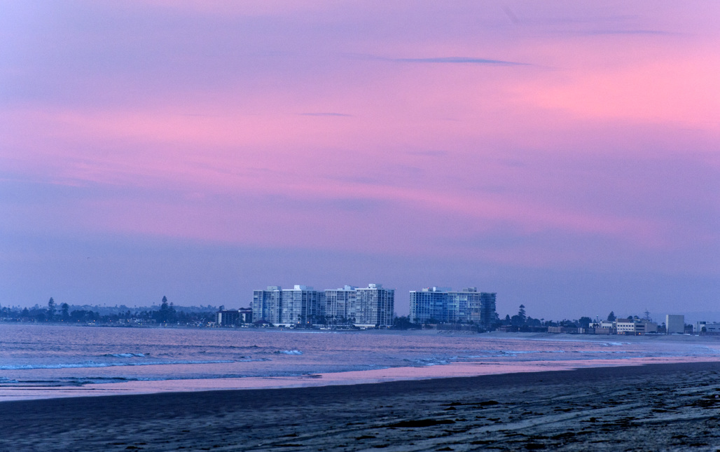 Silver Strand Southern Section campground near Coronado, California