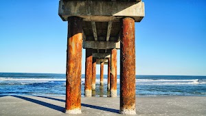 Loop SEAU campground at Anastasia State Park, Florida