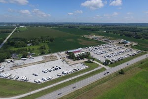 Storage D campground near Garrison, North Dakota