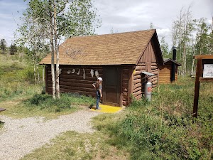Bassam Guard Station campground near Salida, Colorado