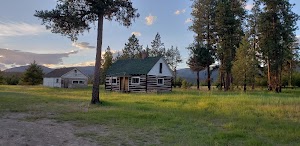 Bend Guard Station campground at Lolo National Forest, Montana
