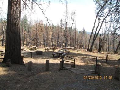 Black Oak campground near Georgetown, California
