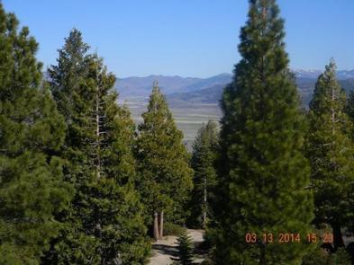 Calpine Lookout campground at Tahoe National Forest, California