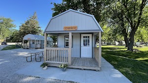 Crescent Lake Yurts campground near Crescent, Oregon
