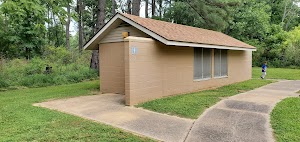 Gun Creek campground near Whittington, Illinois