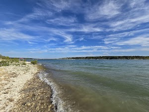Jim Hogg Park campground at Georgetown Lake, Texas