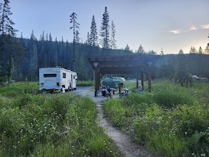 Kit Price campground in Shoshone County, Idaho