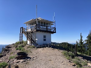 Little Guard Lookout campground in Shoshone County, Idaho