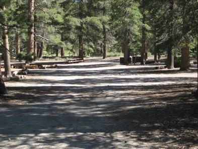 Obsidian Flat campground at Inyo National Forest, California